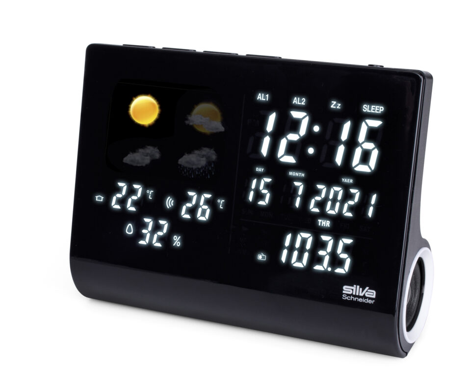 Uhrenradio mit Wetterstation - UR-WS 1500
