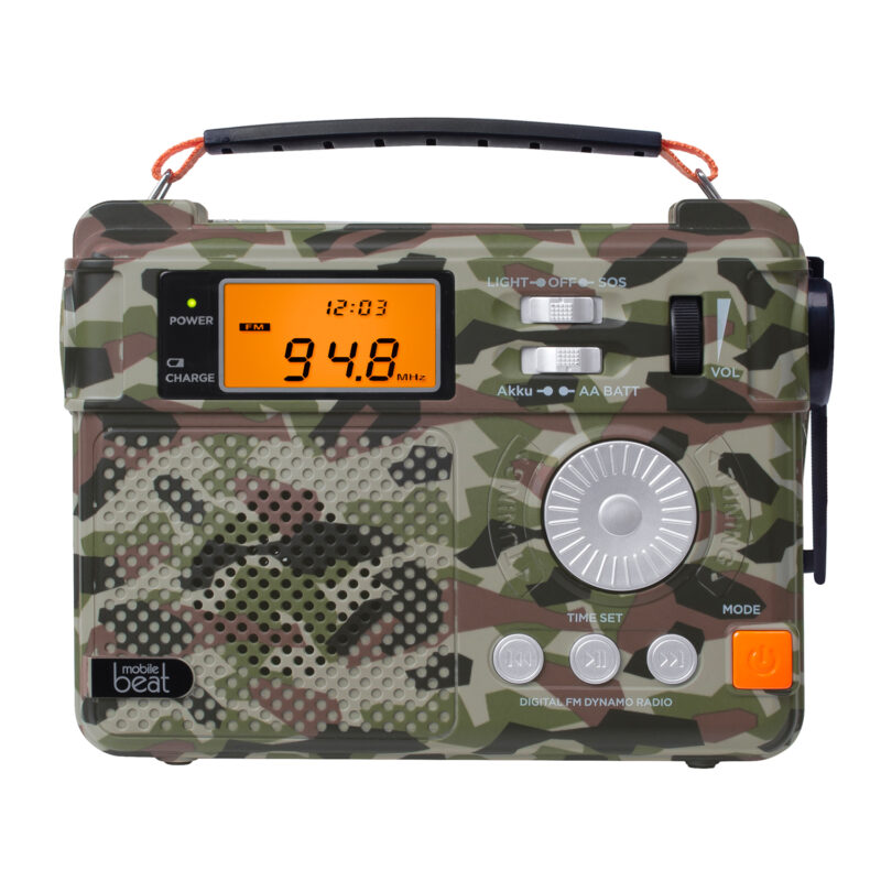 Campingradio mit Handkurbel - SOS 223